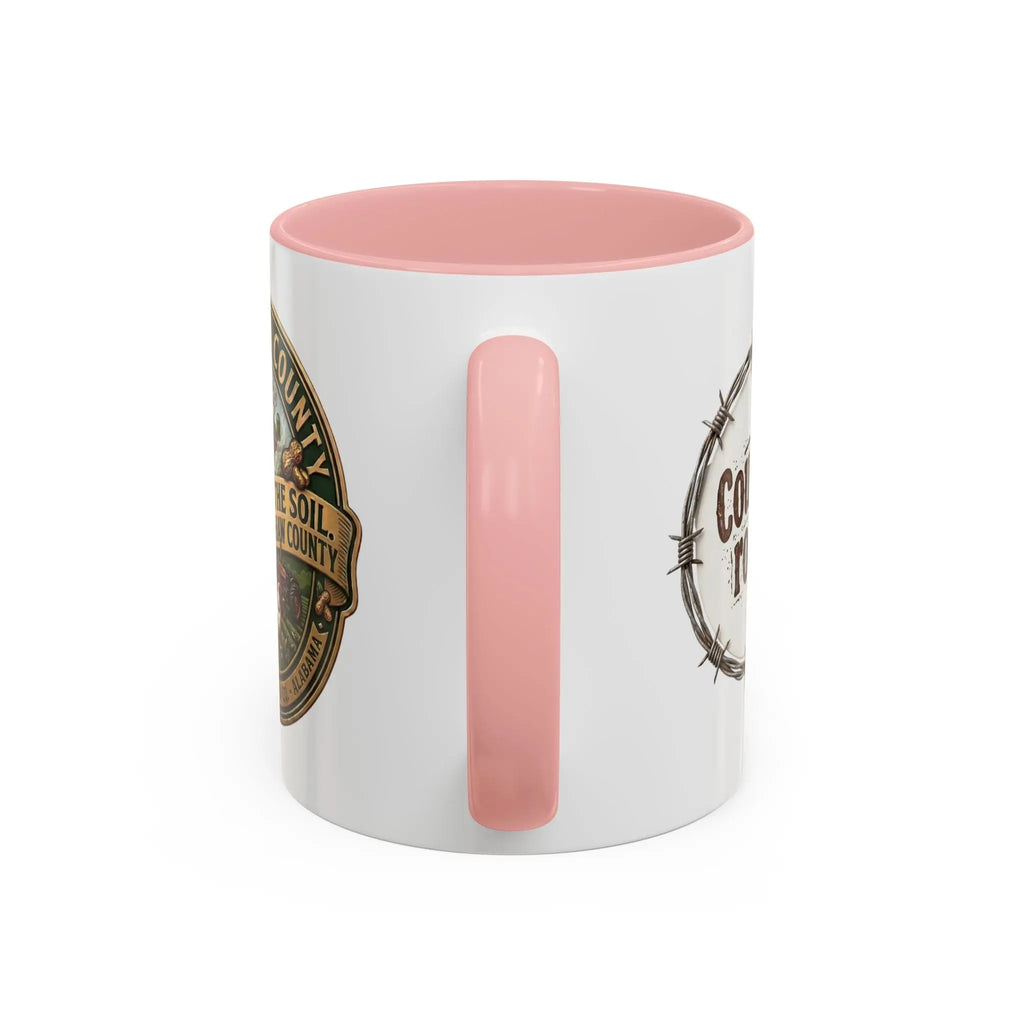 Crenshaw County Accent Coffee Mug — Local County Coffee Cup (11/15 oz) Printify