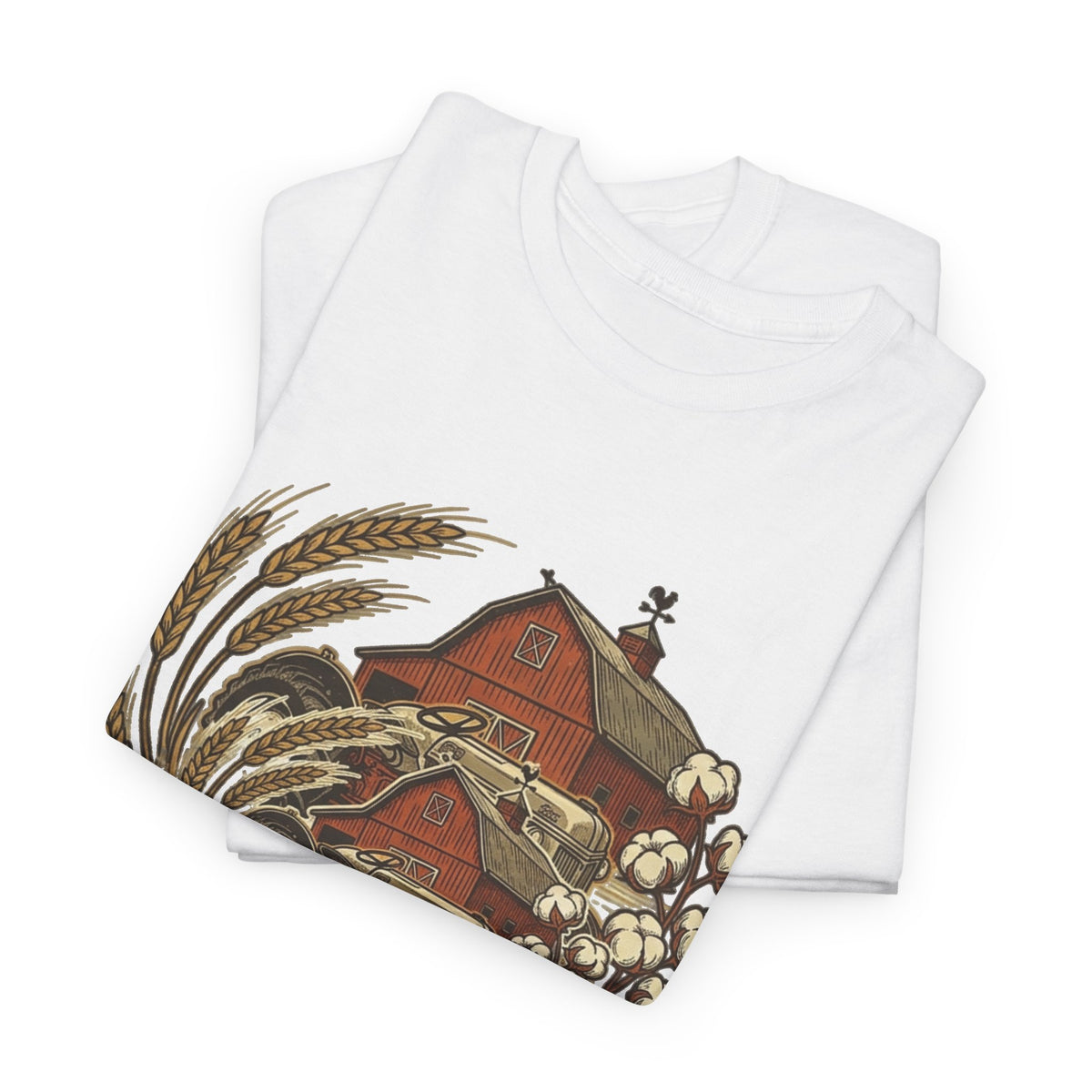"Raises on Dirt and Diesel"  Farmhouse T-Shirt