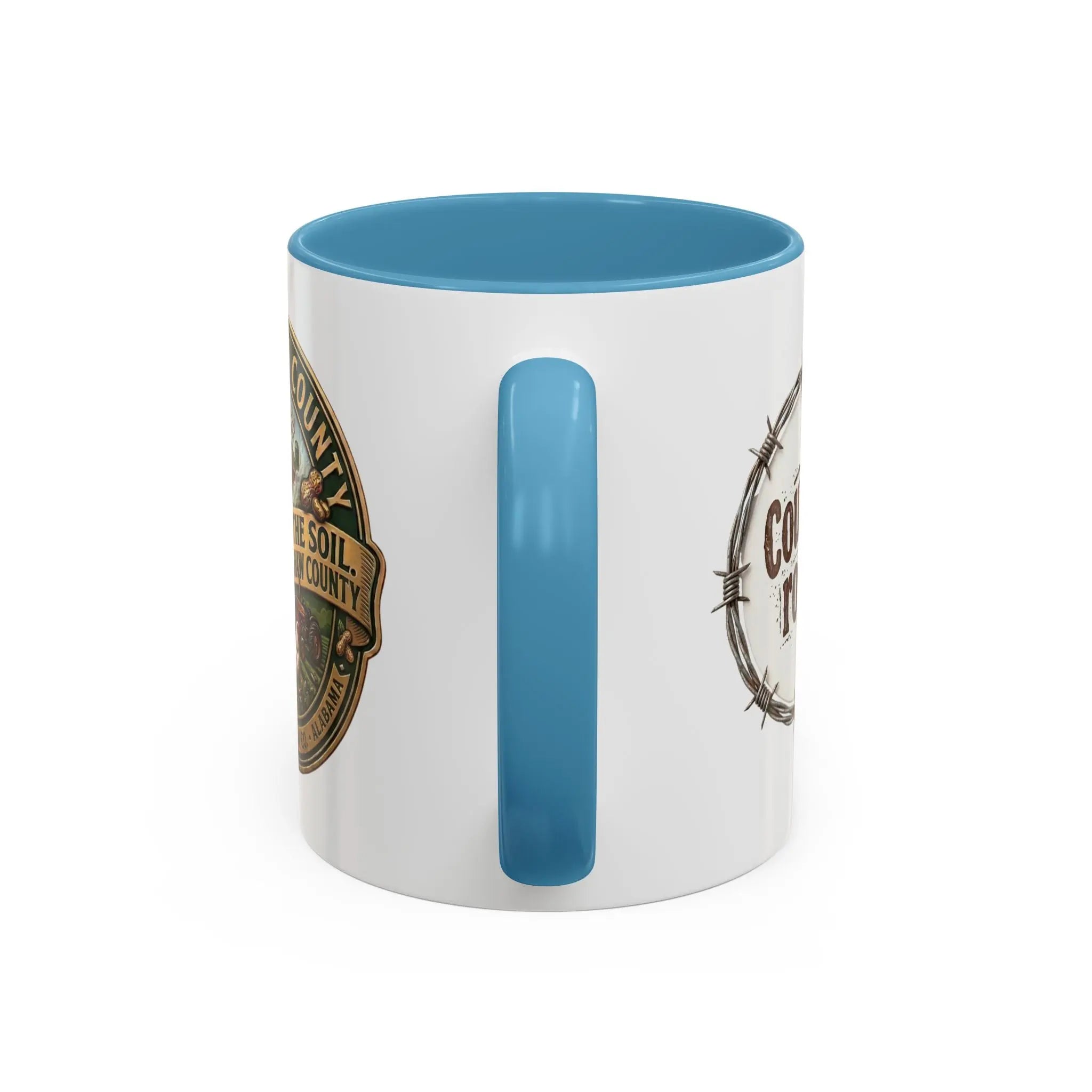 Crenshaw County Accent Coffee Mug — Local County Coffee Cup (11/15 oz) Printify