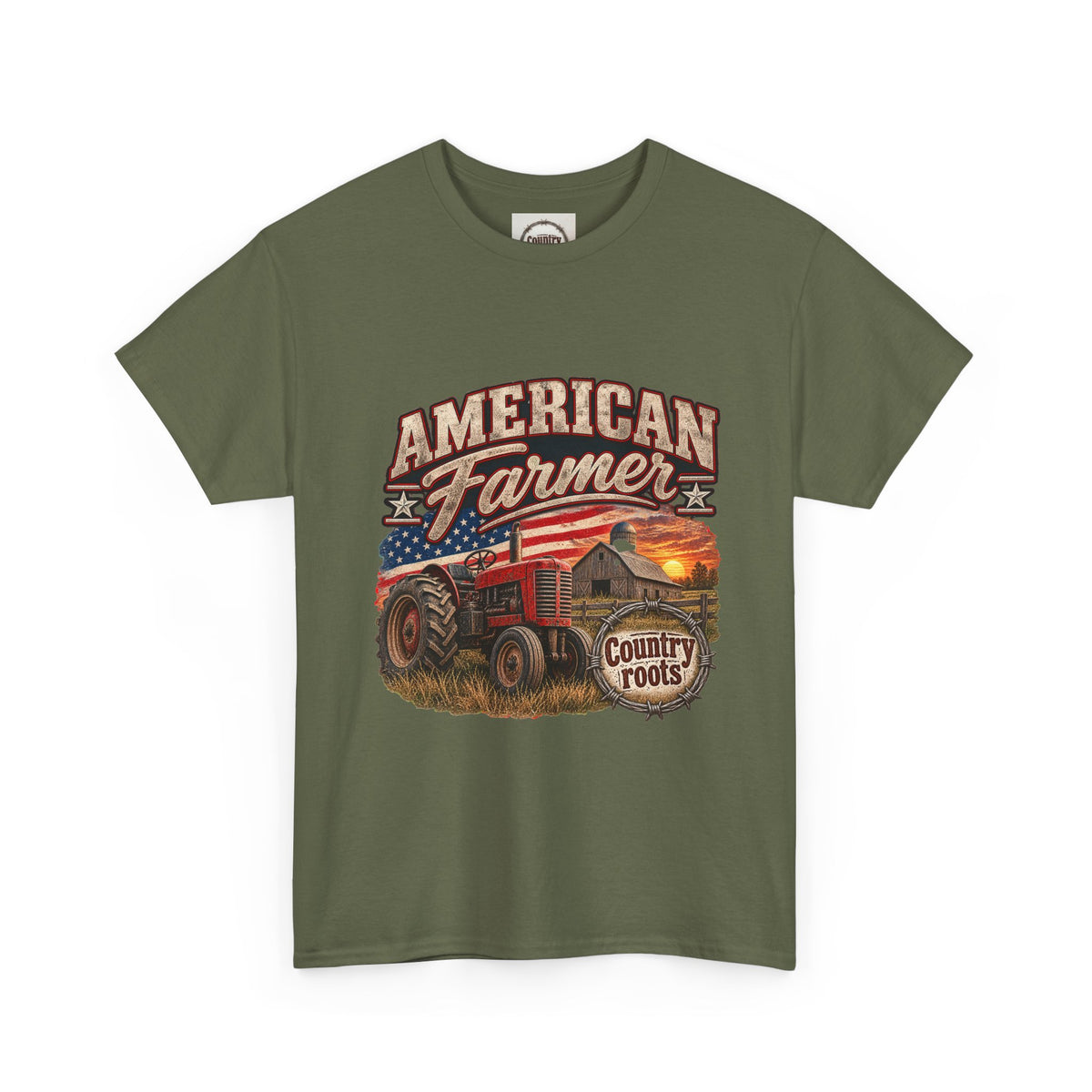American Farmer Country Roots T-Shirt