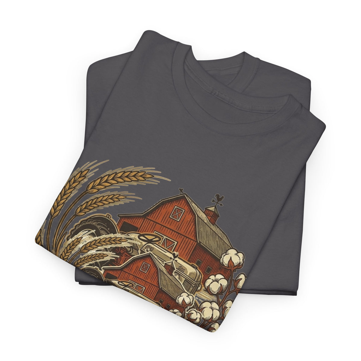 "Raises on Dirt and Diesel"  Farmhouse T-Shirt