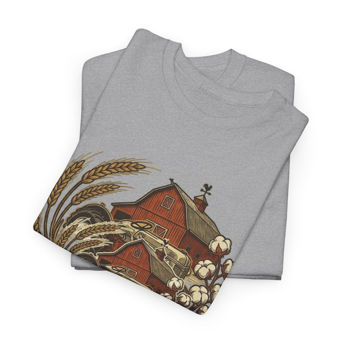 "Raises on Dirt and Diesel"  Farmhouse T-Shirt