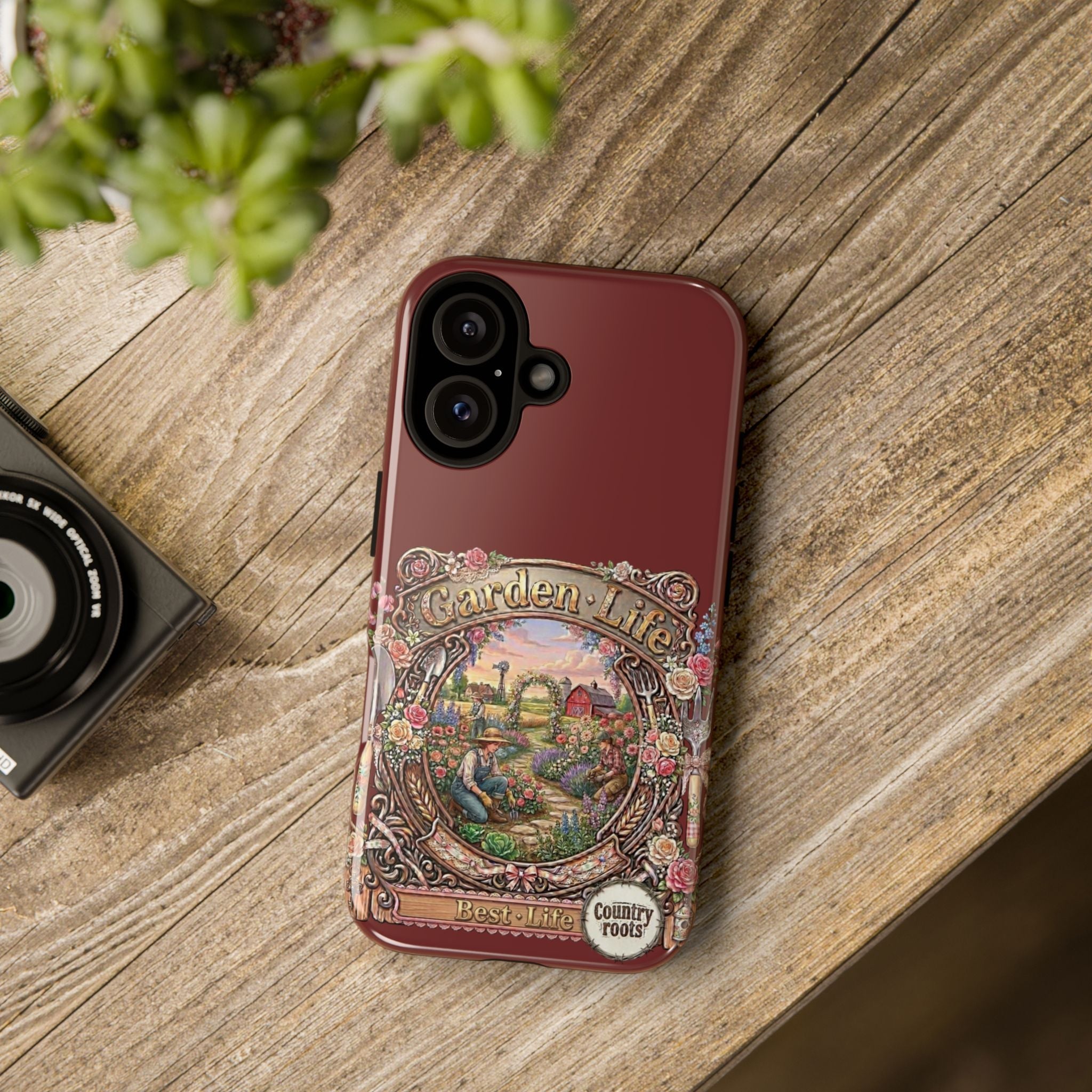 Garden Lovers Phone Case — Floral Botanical Protective Cover Printify