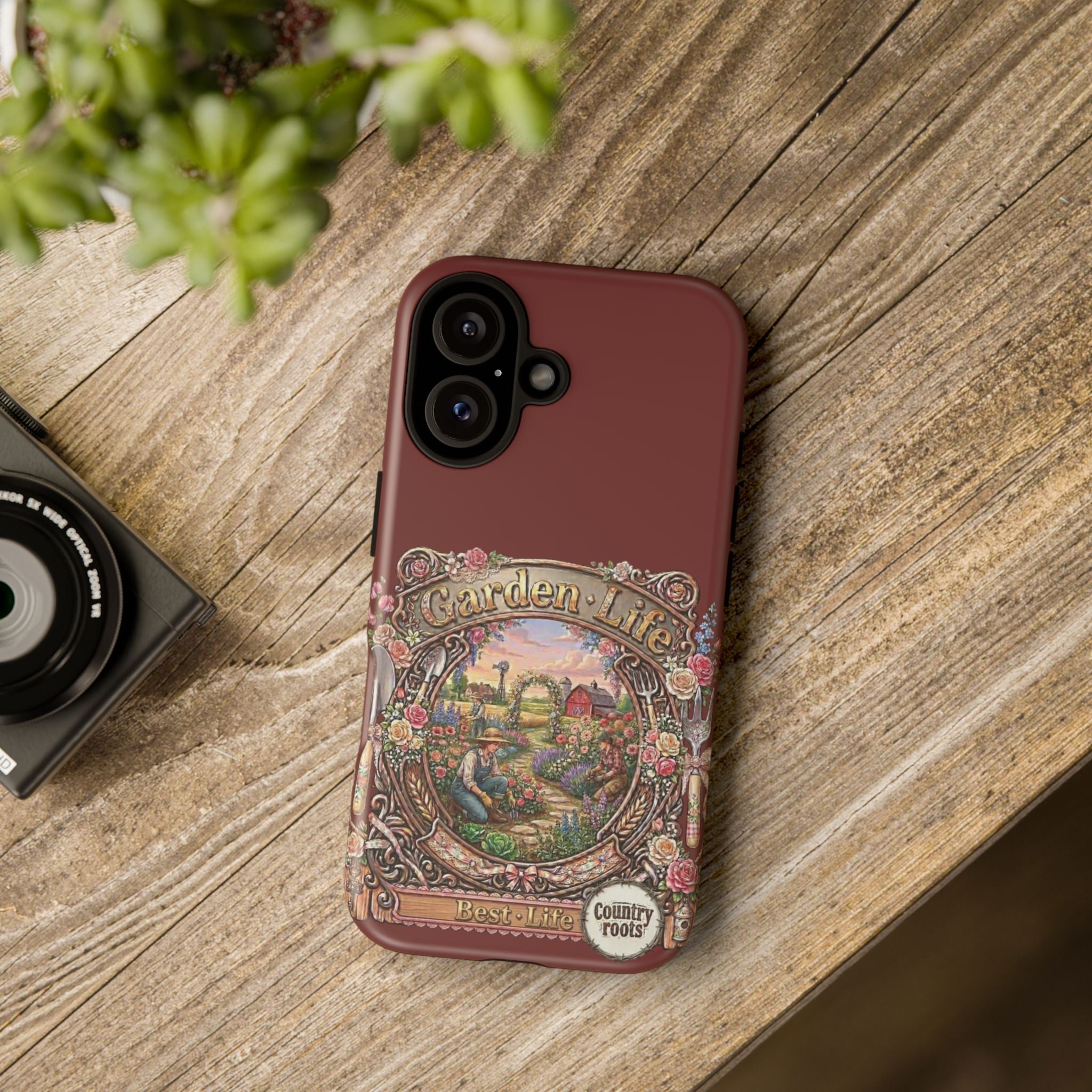 Garden Lovers Phone Case — Floral Botanical Protective Cover Printify