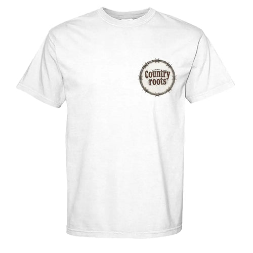 American Beef Pride Graphic T-Shirt – Cattle Rancher Country Tee - WHITE / S / Comfort Colors C1717 Adult 6.1 oz.