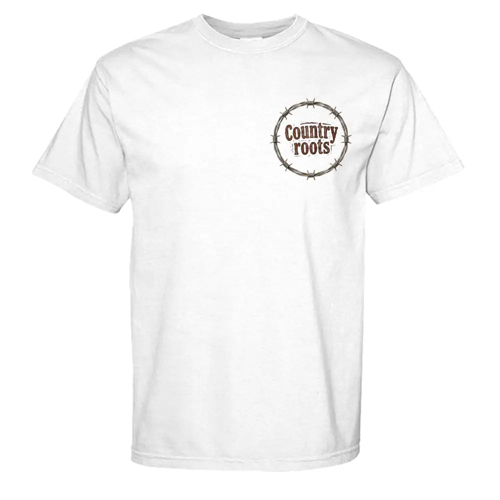 Beekeeper Graphic T-Shirt – Rustic Country Honeybee Tee - WHITE / S / Comfort Colors C1717 Adult 6.1 oz. T-Shirt