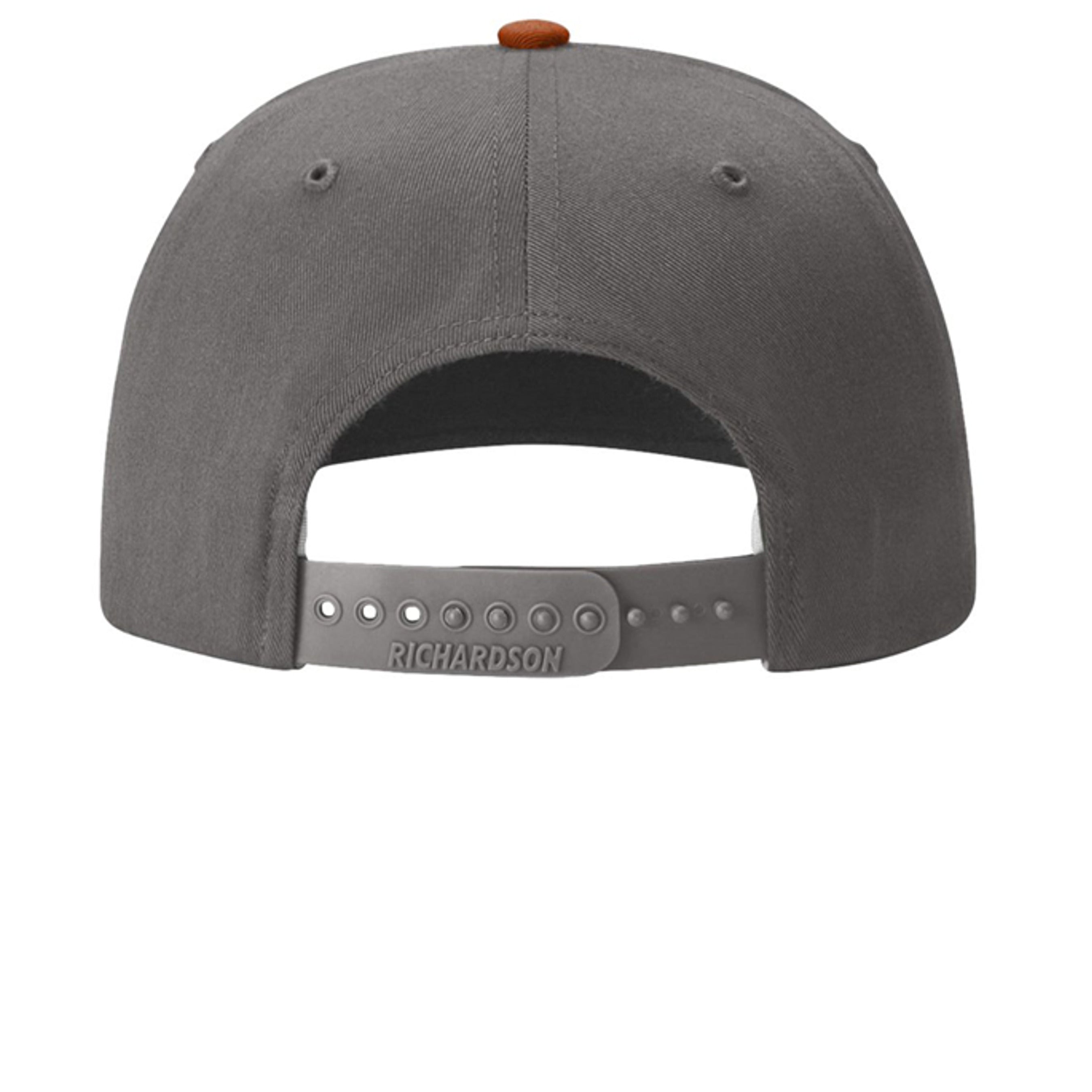 Heather Grey/ Charcoal/ Dark Orange - 312 - BACK
