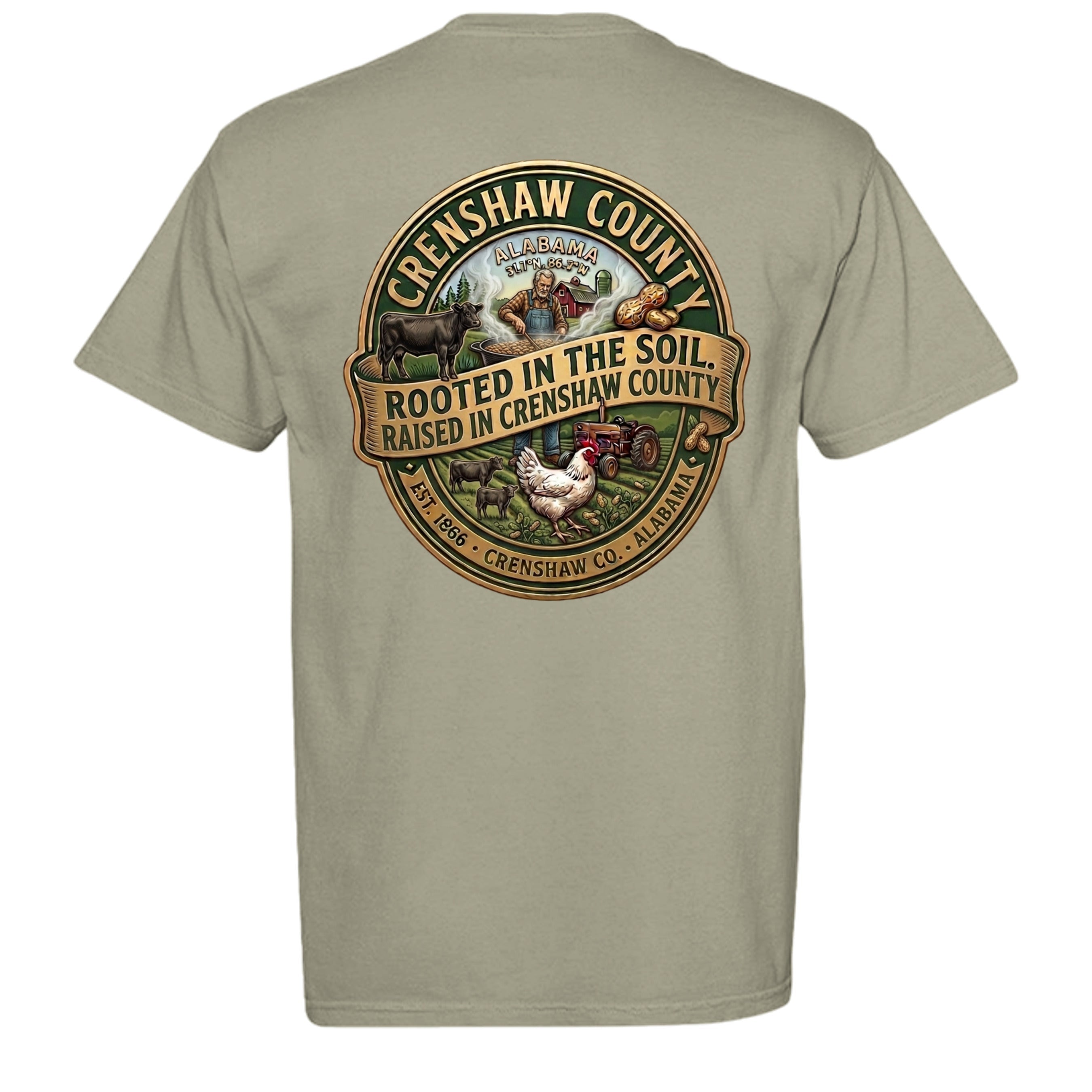 KHAKI - C1717 - BACK