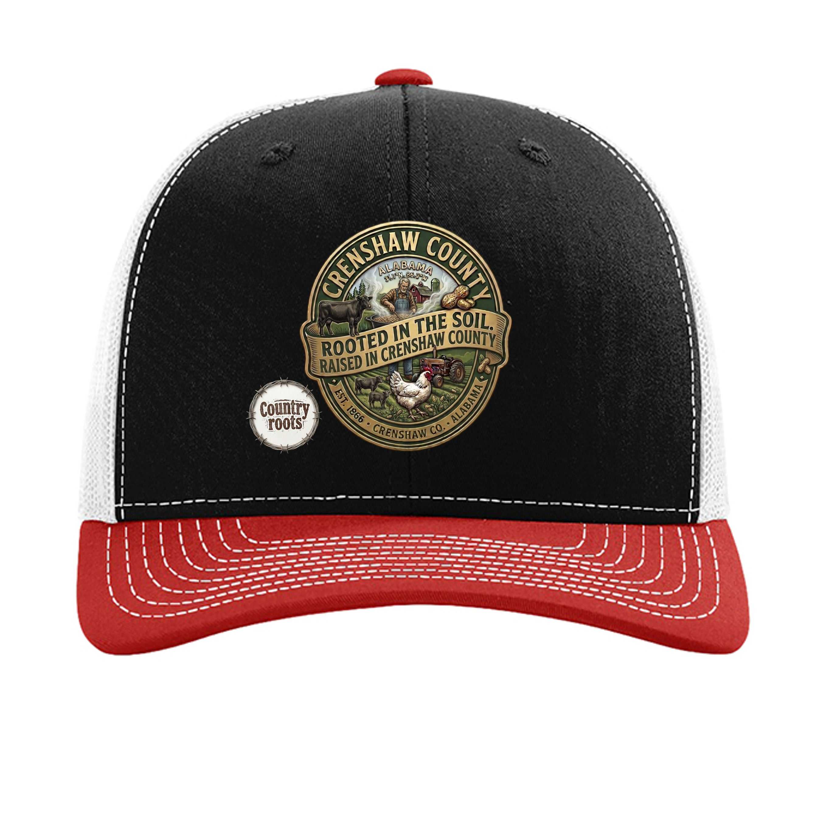 Black/ White/ Red - 112 - FRONT