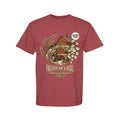 Dirt and Diesel Graphic T-Shirt – Country Lifestyle Tee - CRIMSON / S / Comfort Colors C1717 Adult 6.1 oz. T-Shirt