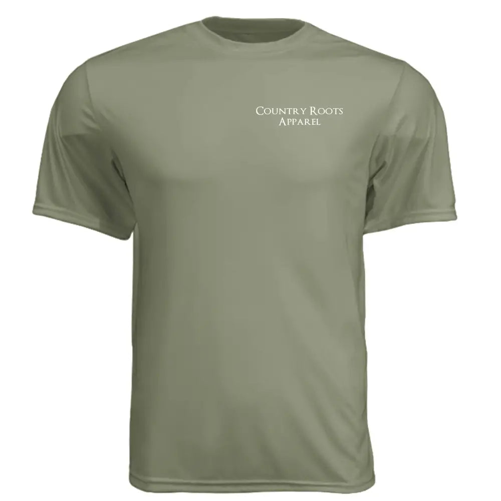 Down and Dirty Cattle Graphic T-Shirt – Country Farming Tee - OLIVE / XS / A4 N3142 Men’s Short-Sleeve Cooling