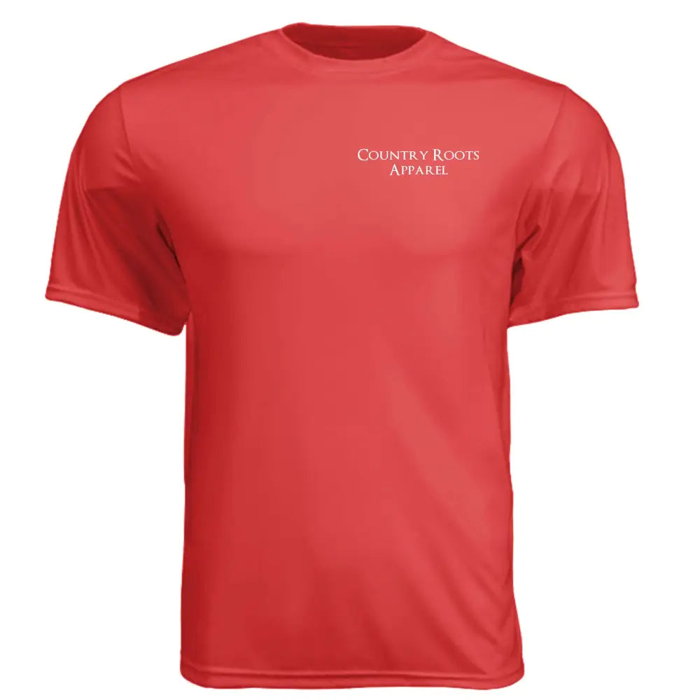Down and Dirty Cattle Graphic T-Shirt – Country Farming Tee - SCARLET / XS / A4 N3142 Men’s Short-Sleeve Cooling