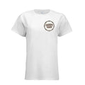 Feeding the Flock Graphic T-Shirt – Farmer Country Tee - WHITE / XS / Gildan G200L Ladies’ Ultra Cotton 6 oz. T-Shirt
