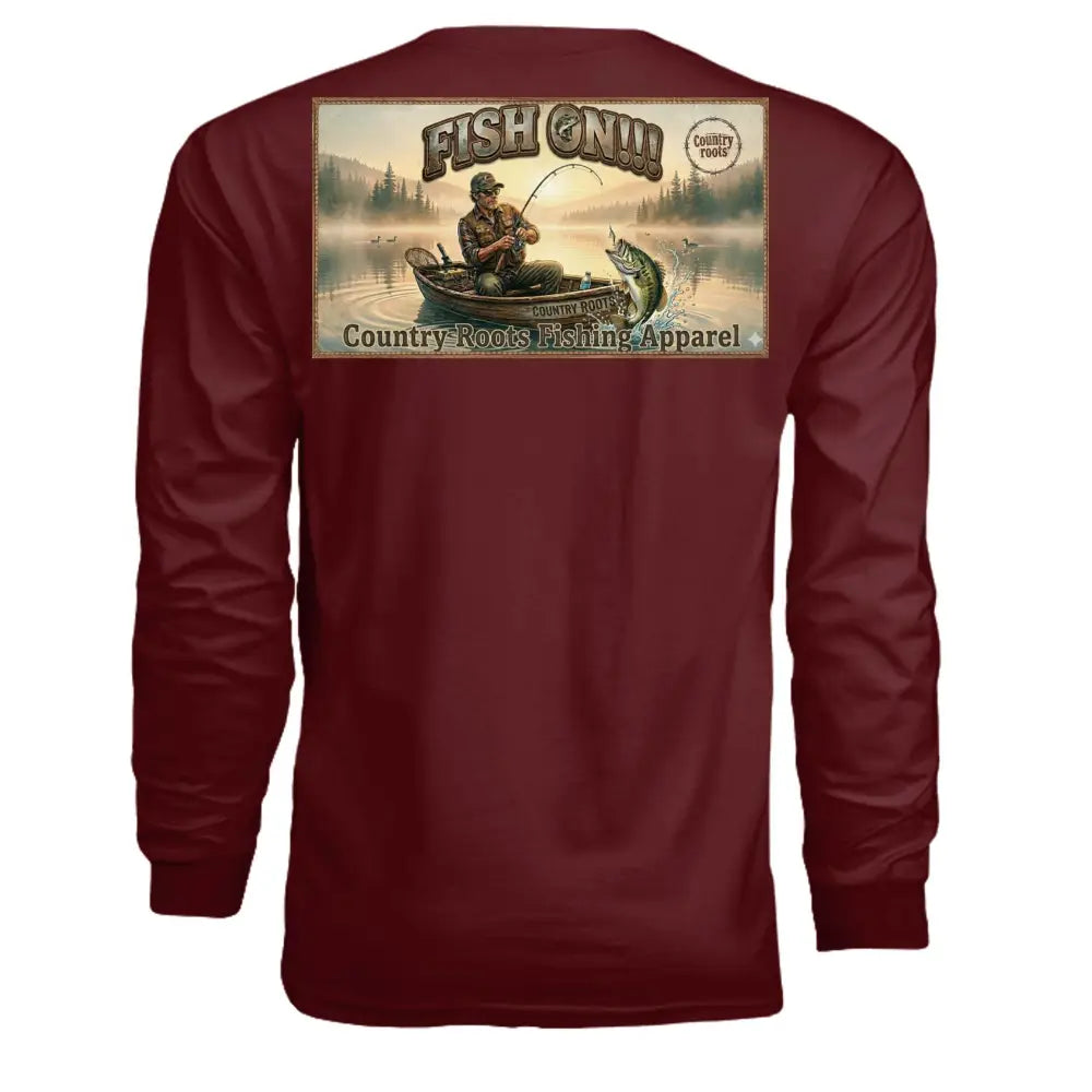 Fish ON outdoor fishing gear T shirt - T-Shirt