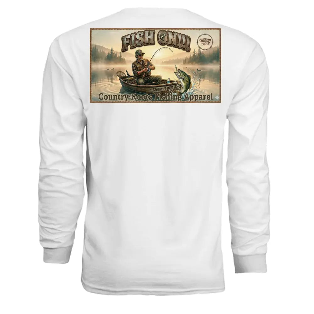 Fish ON outdoor fishing gear T shirt - T-Shirt