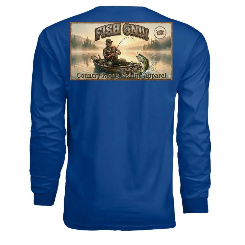 Fish ON outdoor fishing gear T shirt - T-Shirt