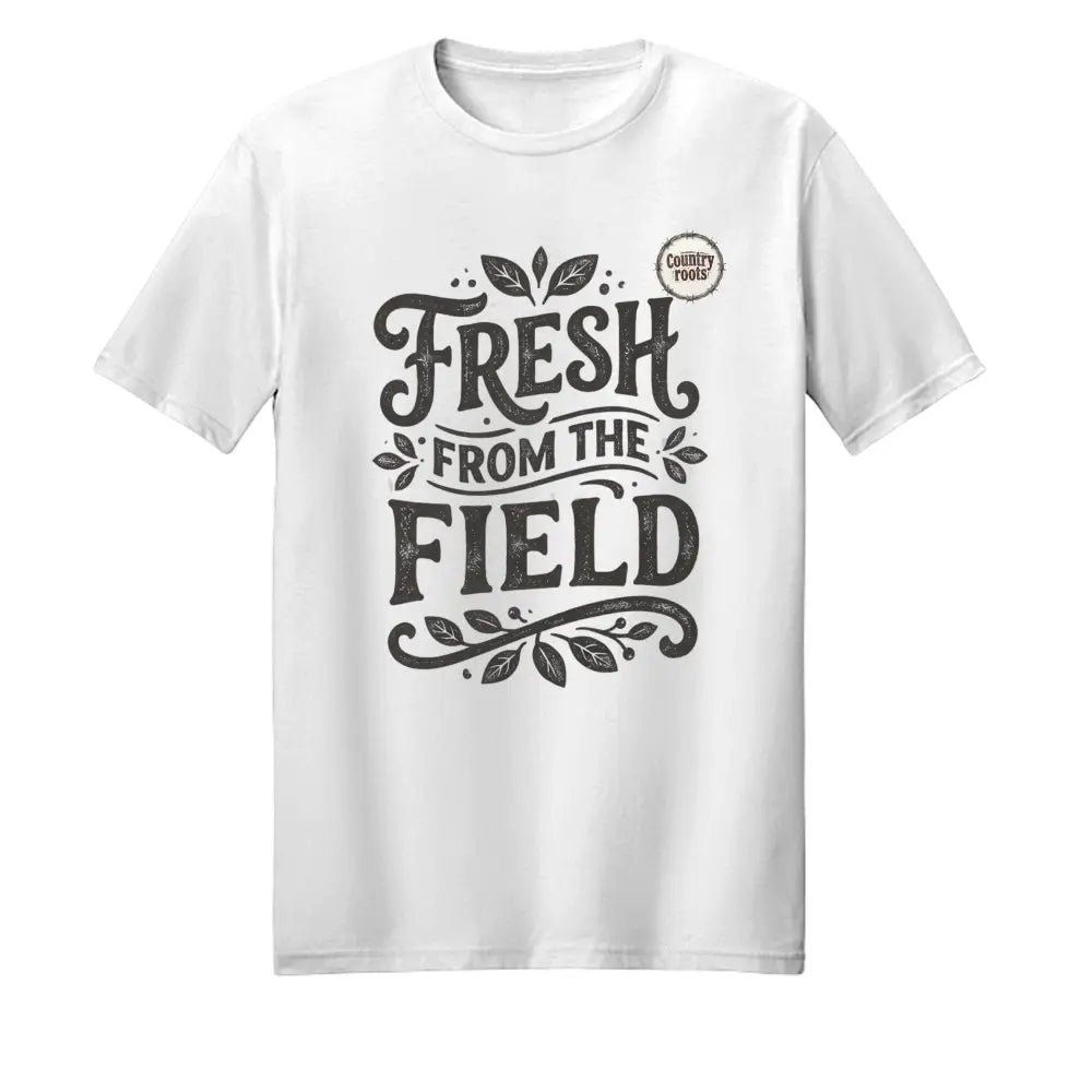 Fresh From the Field - WHITE / XS / Gildan 3000 Light Cotton T-Shirt - Women’s T-Shirt