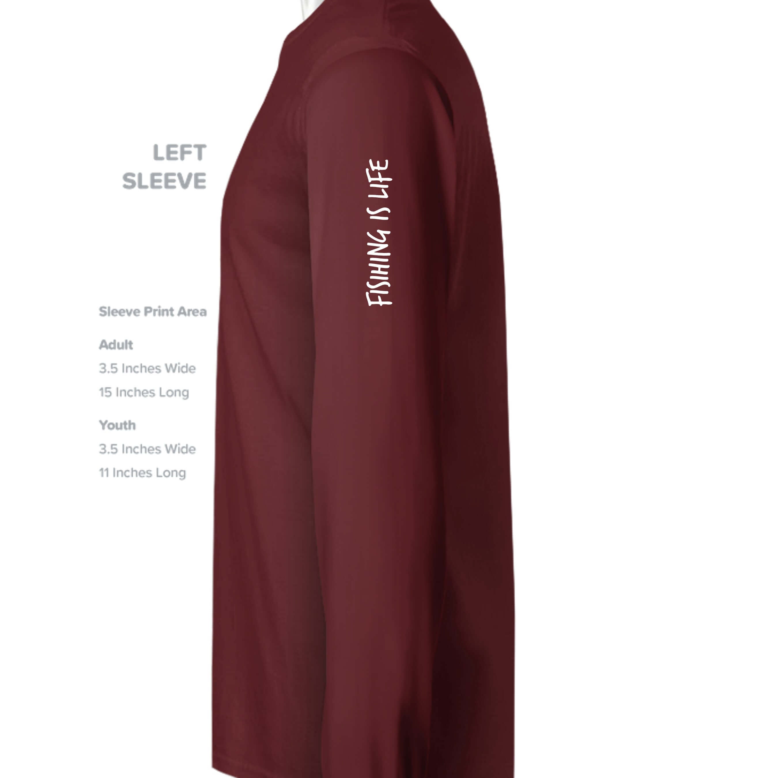 MAROON - N3165 - SLEEVE_LEFT