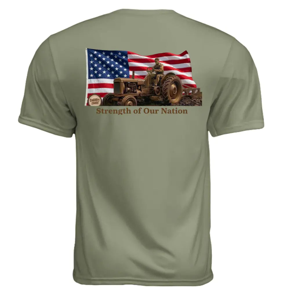 Strength of Our Nation Graphic T-Shirt – Patriotic Country Tee - T-Shirt