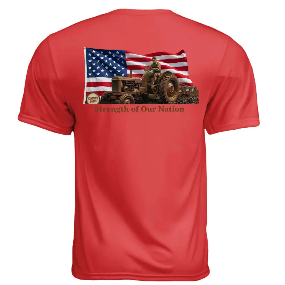 Strength of Our Nation Graphic T-Shirt – Patriotic Country Tee - T-Shirt