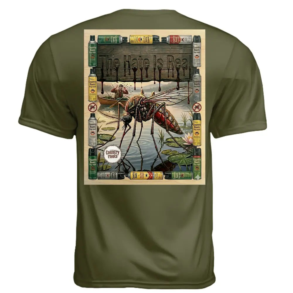 The Hate Is Real for mosquitoes T-Shirt - T-Shirt